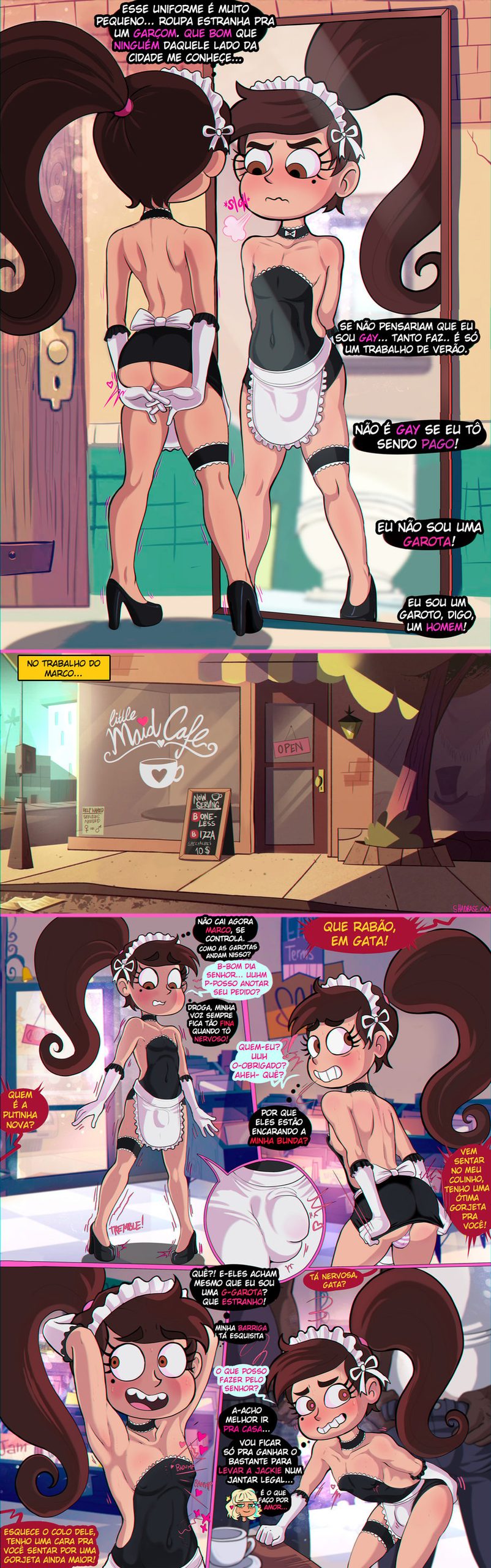 Shadman Maid Marco – Star vs. The Forces of Evil dj Portuguese – Gay Manga2 scaled