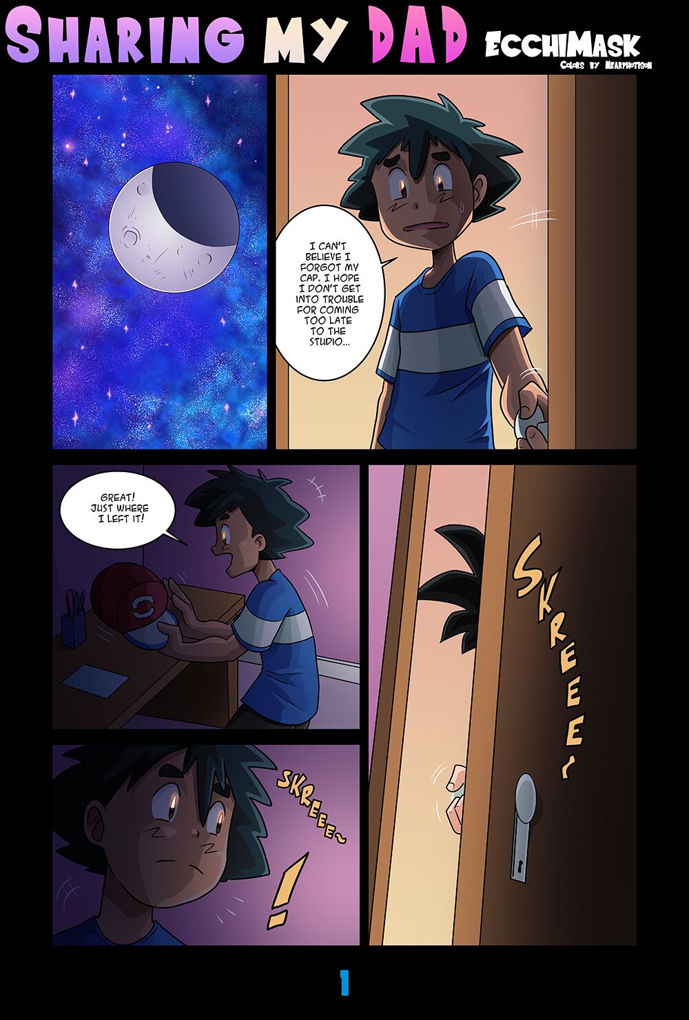 Sharing My Dad – gay comic