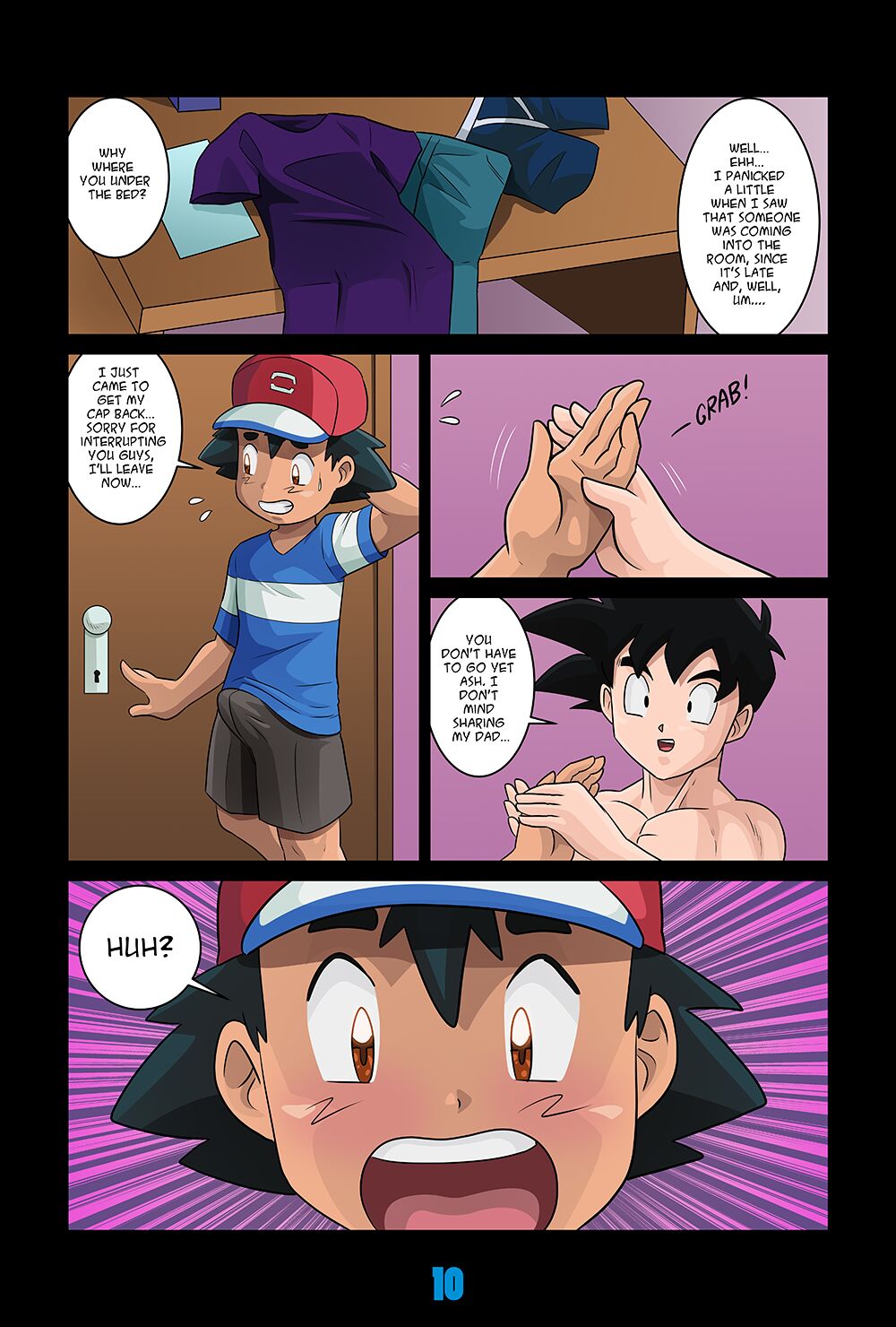 Sharing My Dad gay comic10