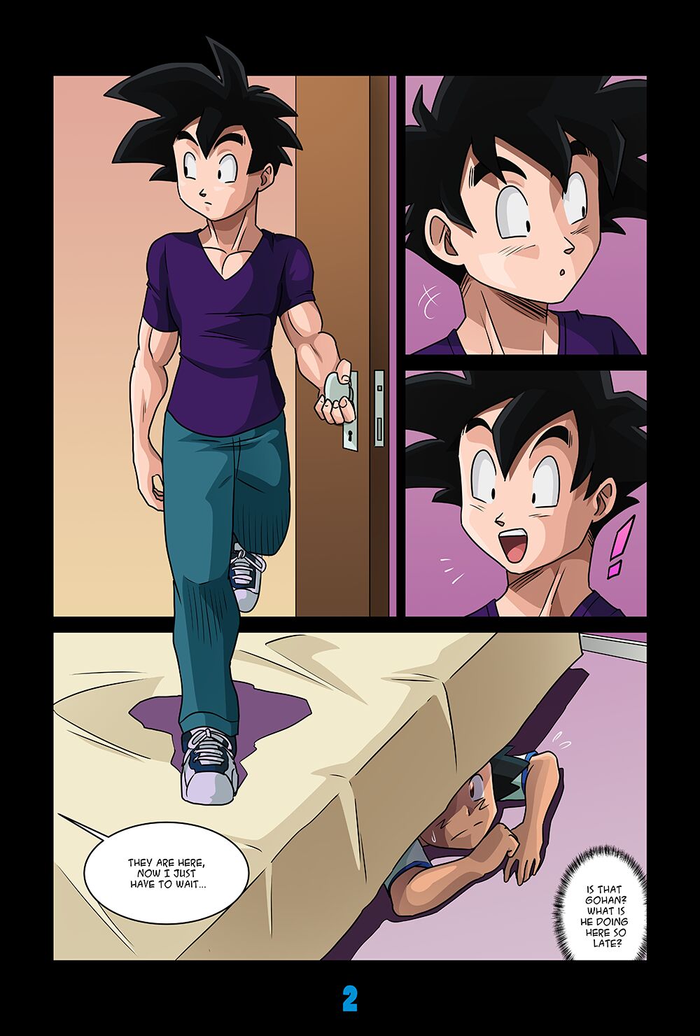 Sharing My Dad gay comic2