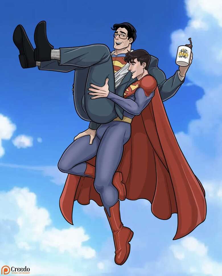 Superman X Superboy – gay comic