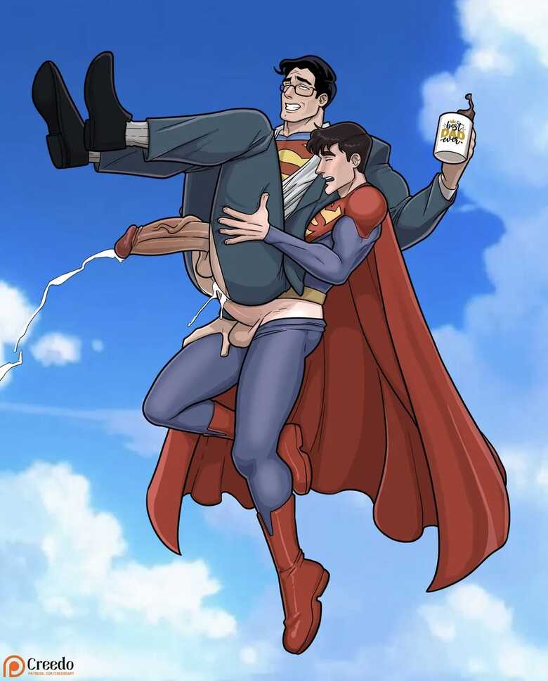 Superman X Superboy gay comic4