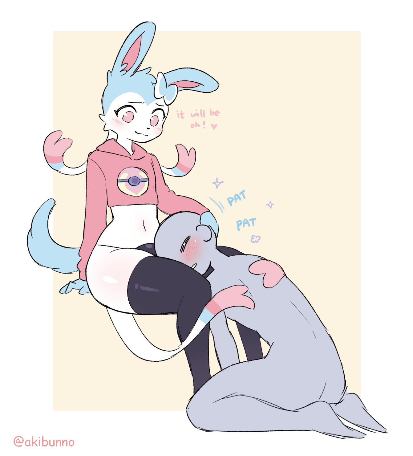 Sylveon Bf (Akibun) comic porn