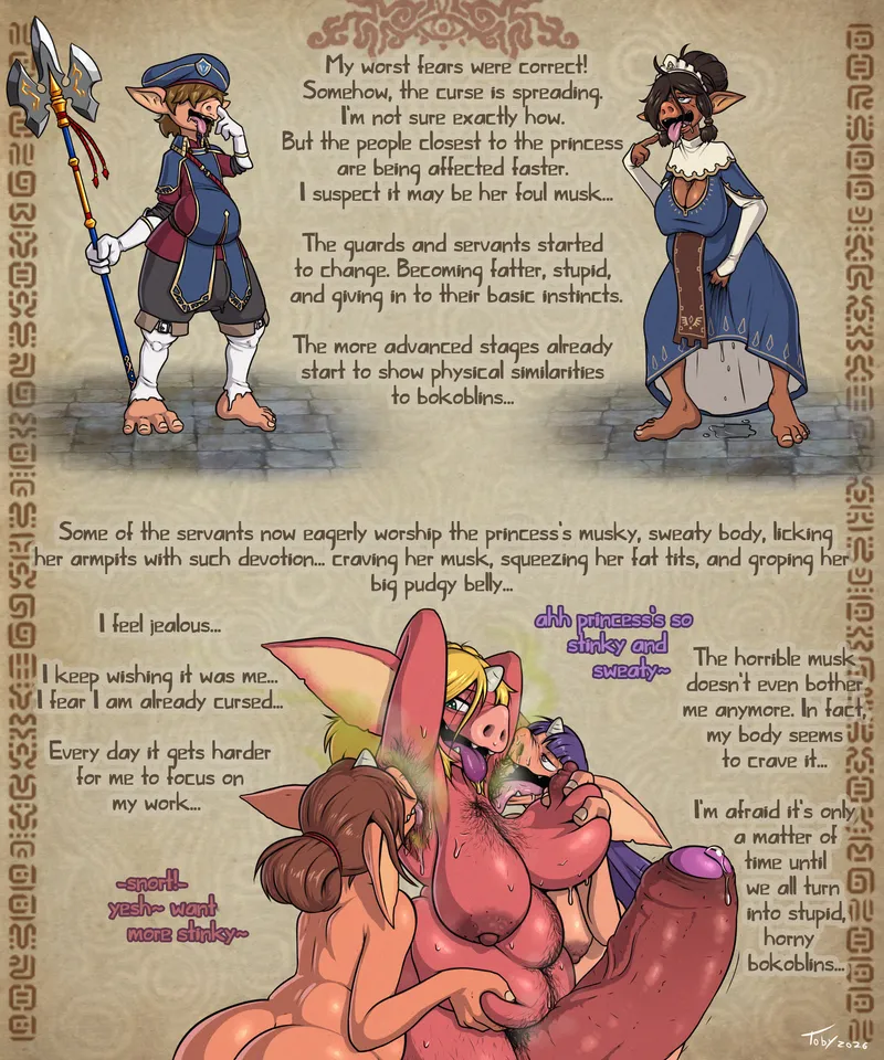 The Bokoblin Princess Futa Version comic porn7