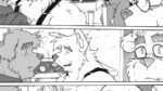 The Daddy Lion’s Rage – gay comic