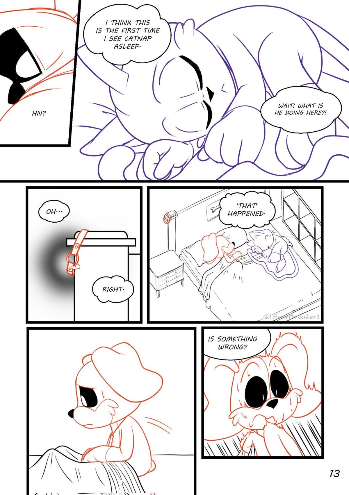 The House Of Dogday Catnap X Dogday gay comic13