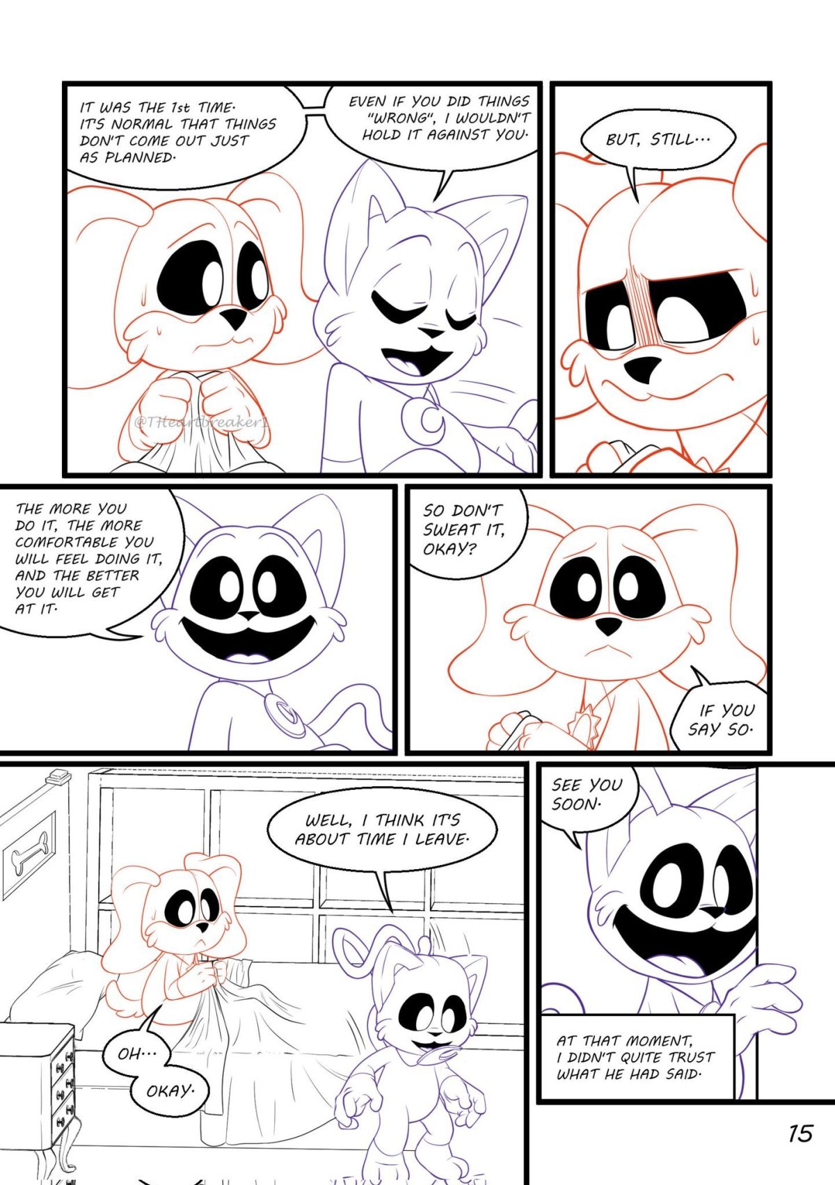 The House Of Dogday Catnap X Dogday gay comic15