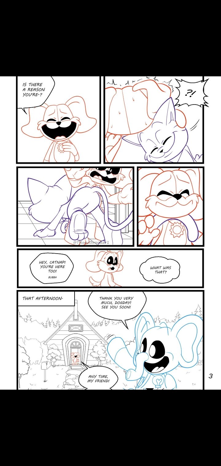 The House Of Dogday Catnap X Dogday gay comic3