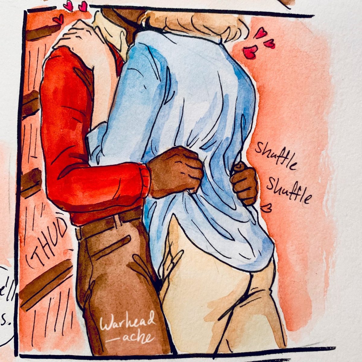 The Library warhead Ache gay comic10