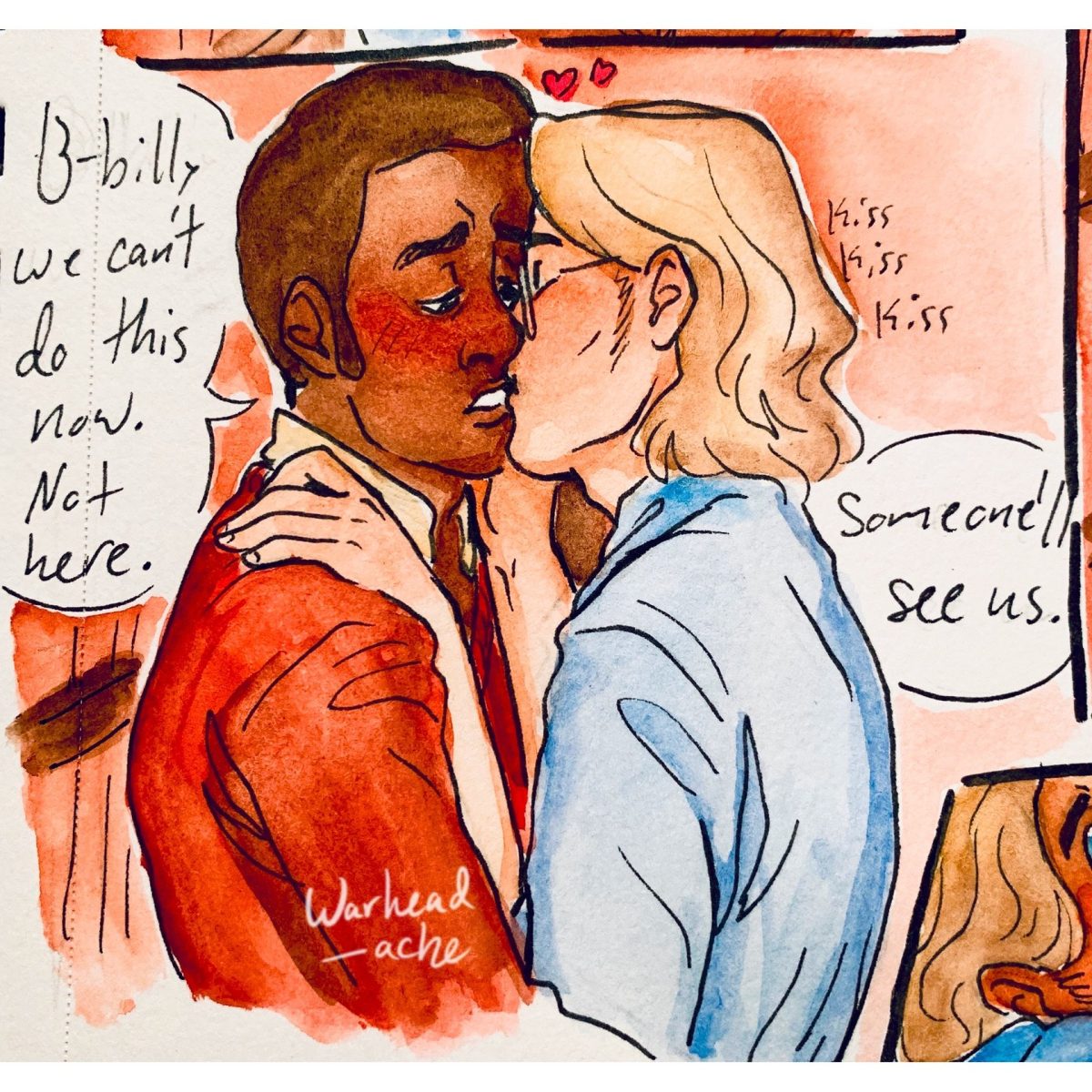 The Library warhead Ache gay comic11