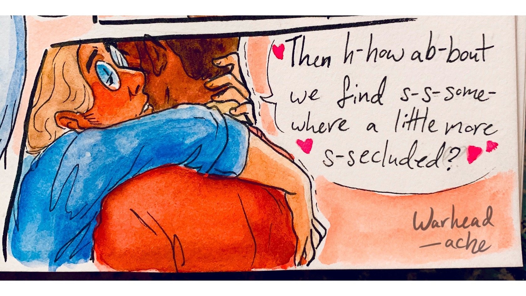 The Library warhead Ache gay comic12