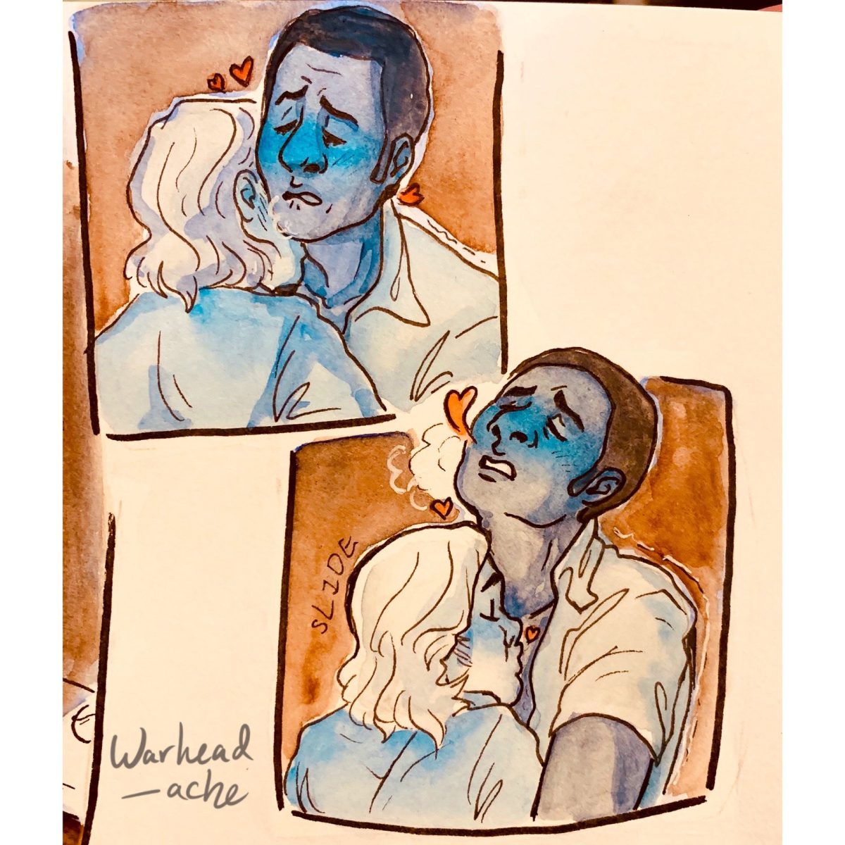 The Library warhead Ache gay comic14