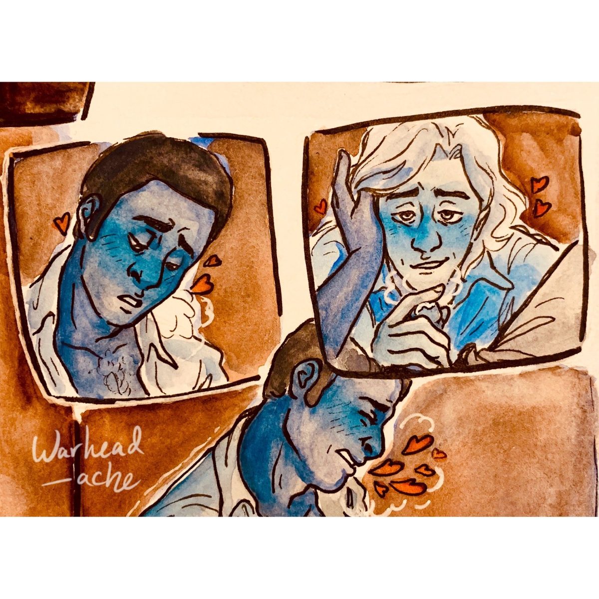The Library warhead Ache gay comic16