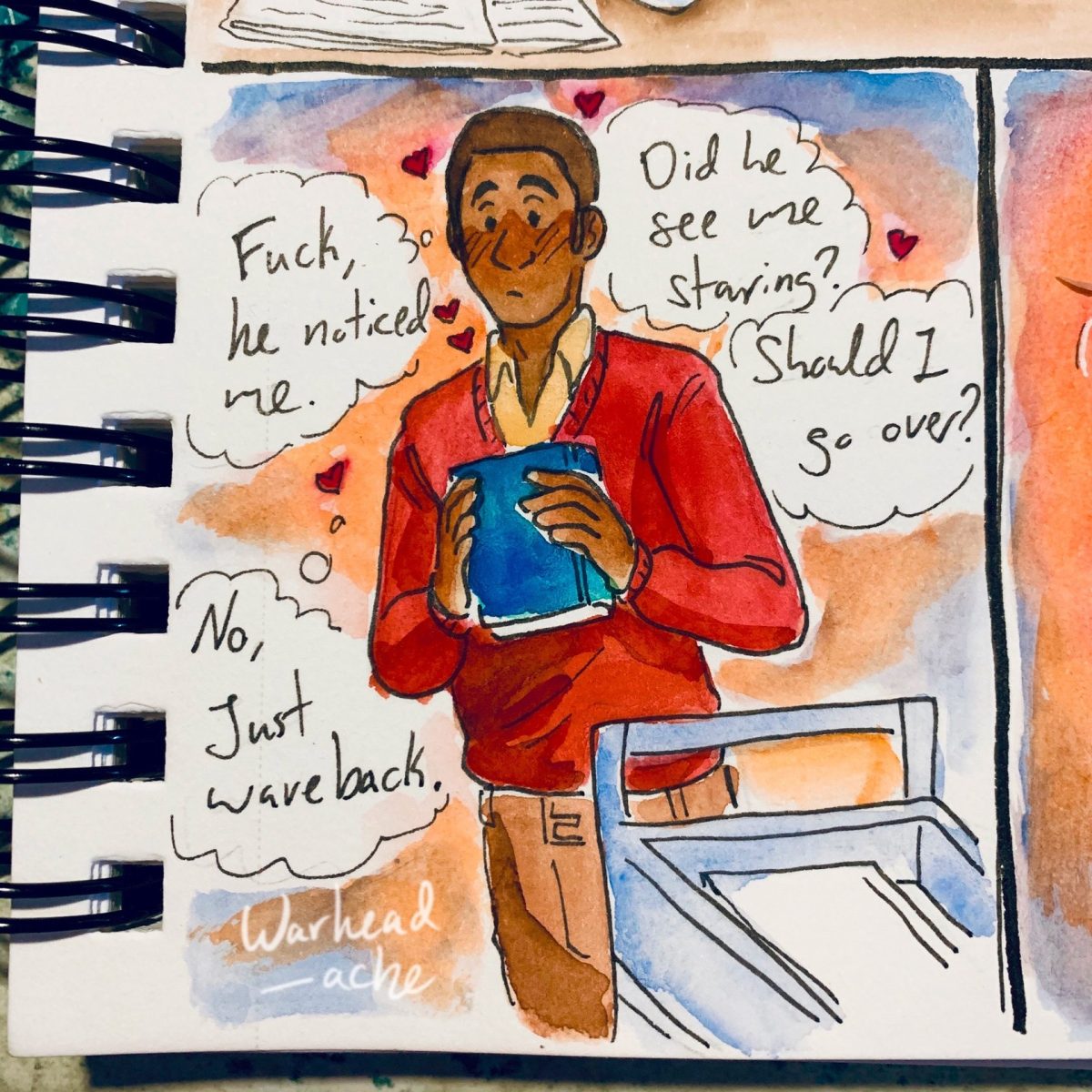 The Library warhead Ache gay comic6