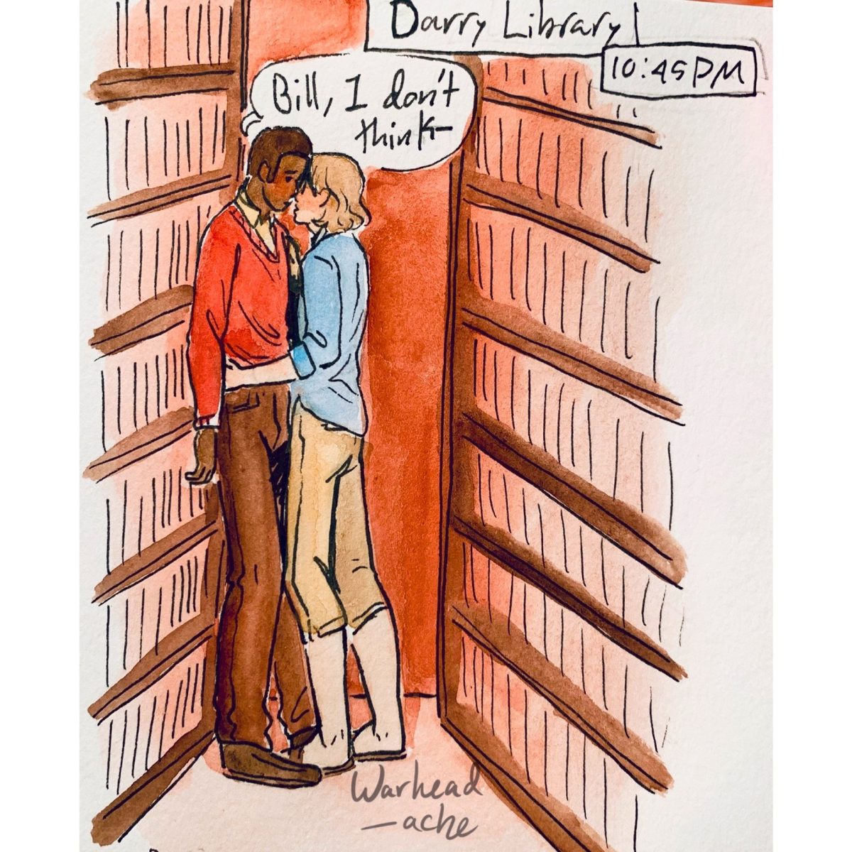 The Library warhead Ache gay comic8