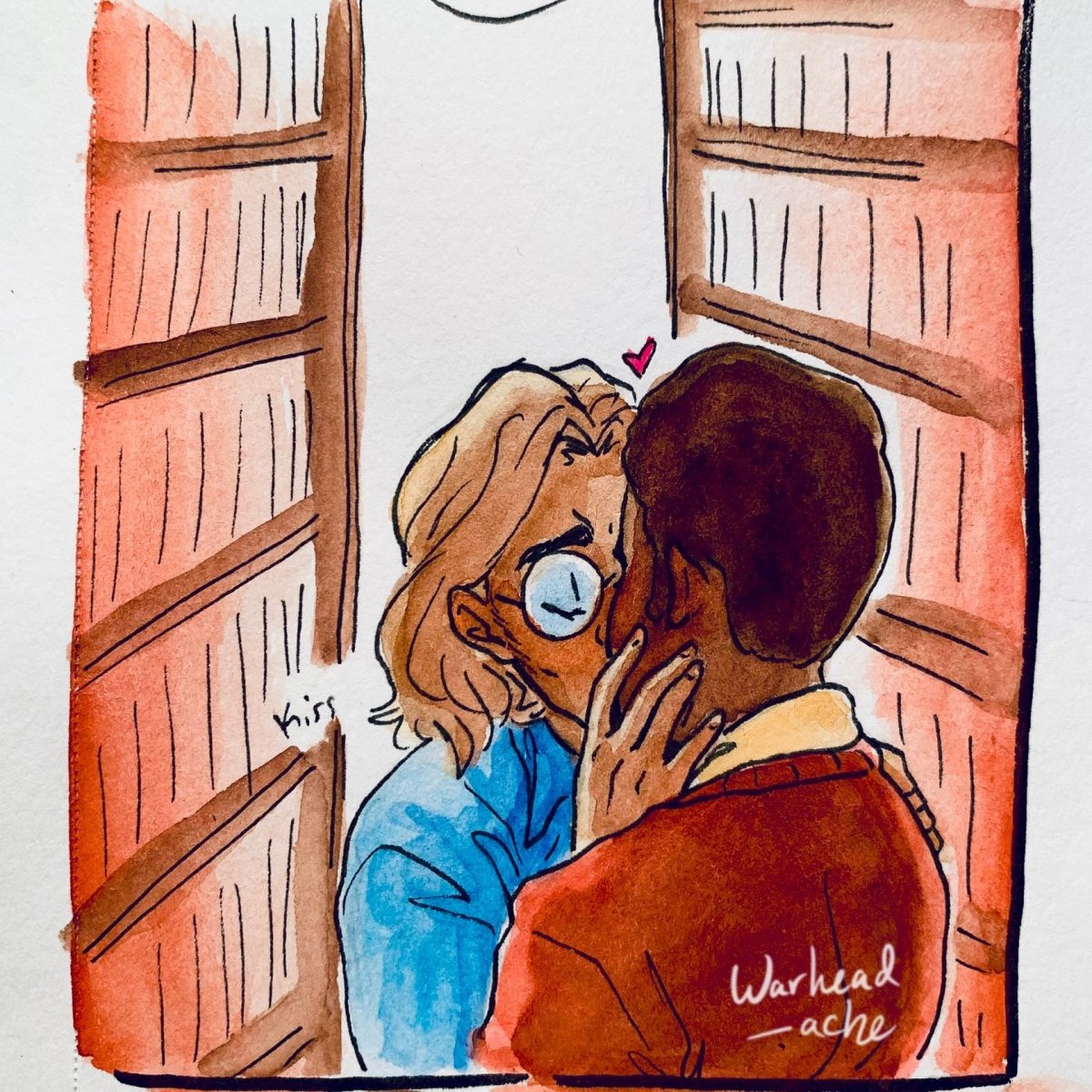 The Library warhead Ache gay comic9