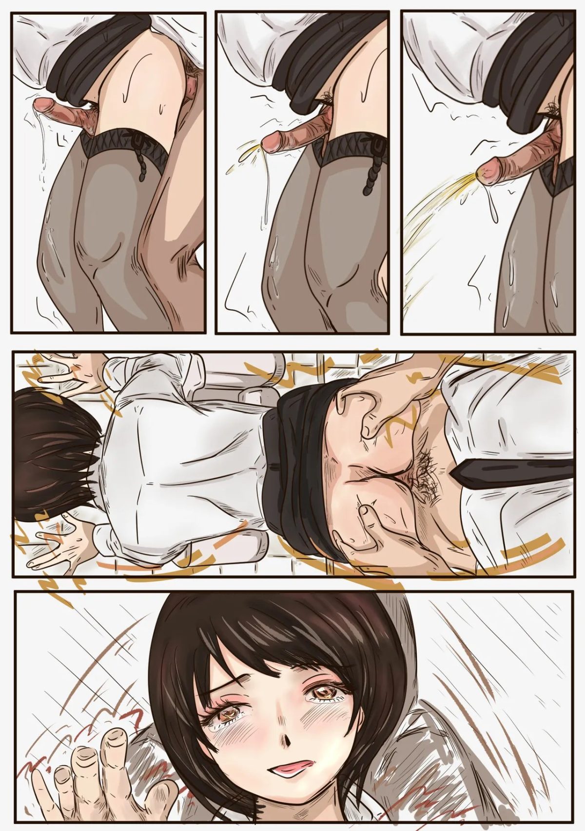 Trap Teacher In Toilet Extendcomplete gay comic9