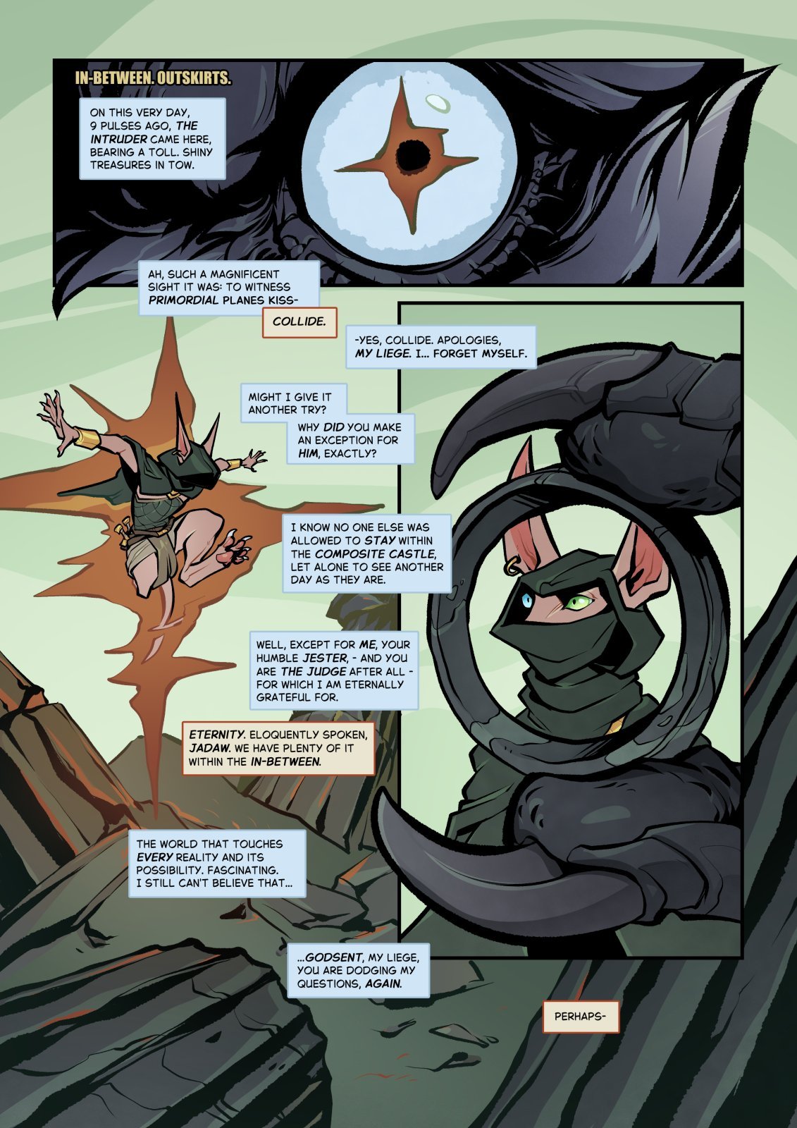 Where Eldritch Horrors Dwell: The Intruder (ongoing) comic porn