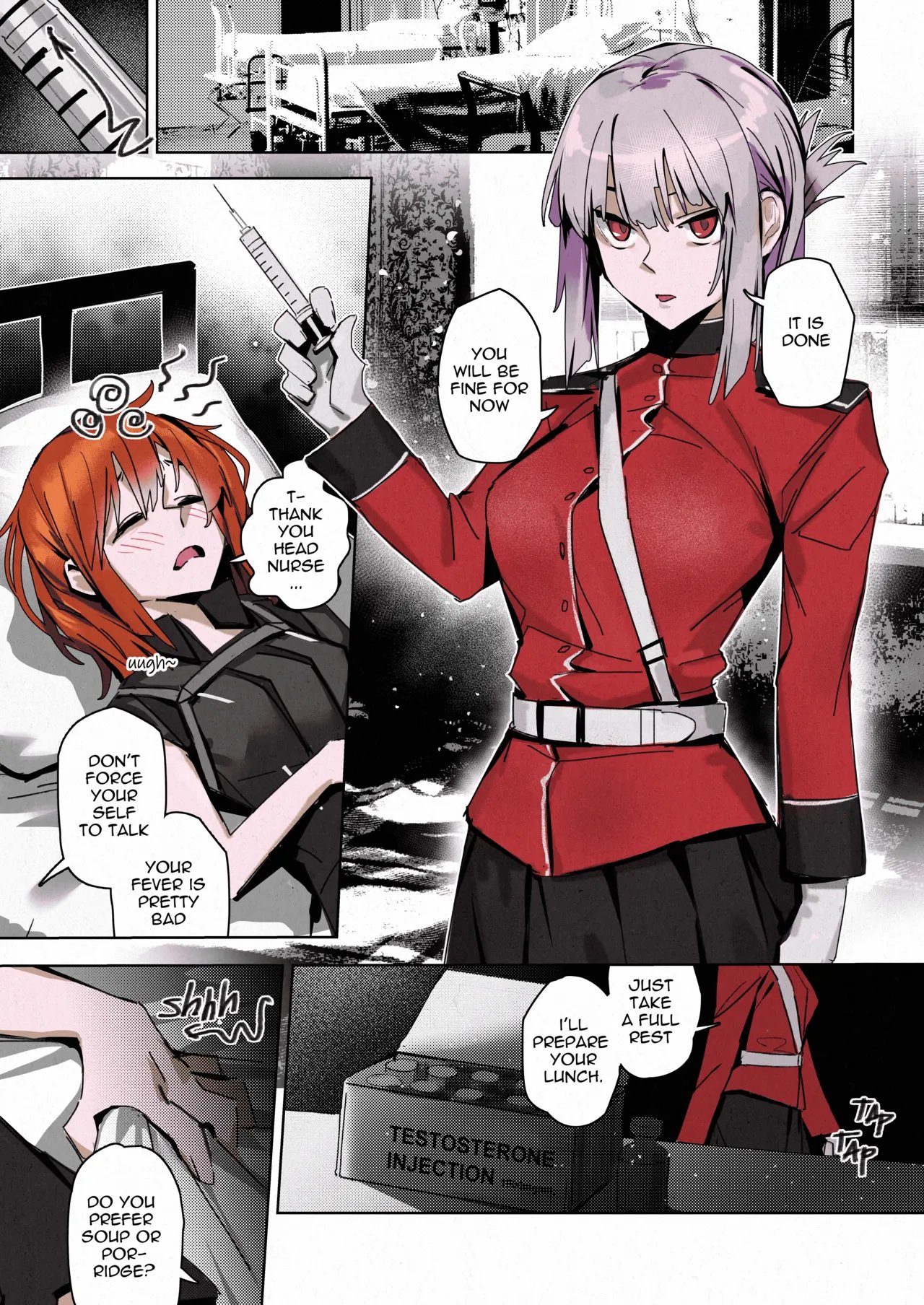 ohkohaku Gudako and Nightingale Fate Grand Order comic porn2