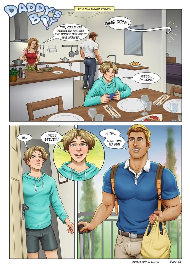 [Asmodis] Daddy’s Boy [Eng] (update pg.41-47)