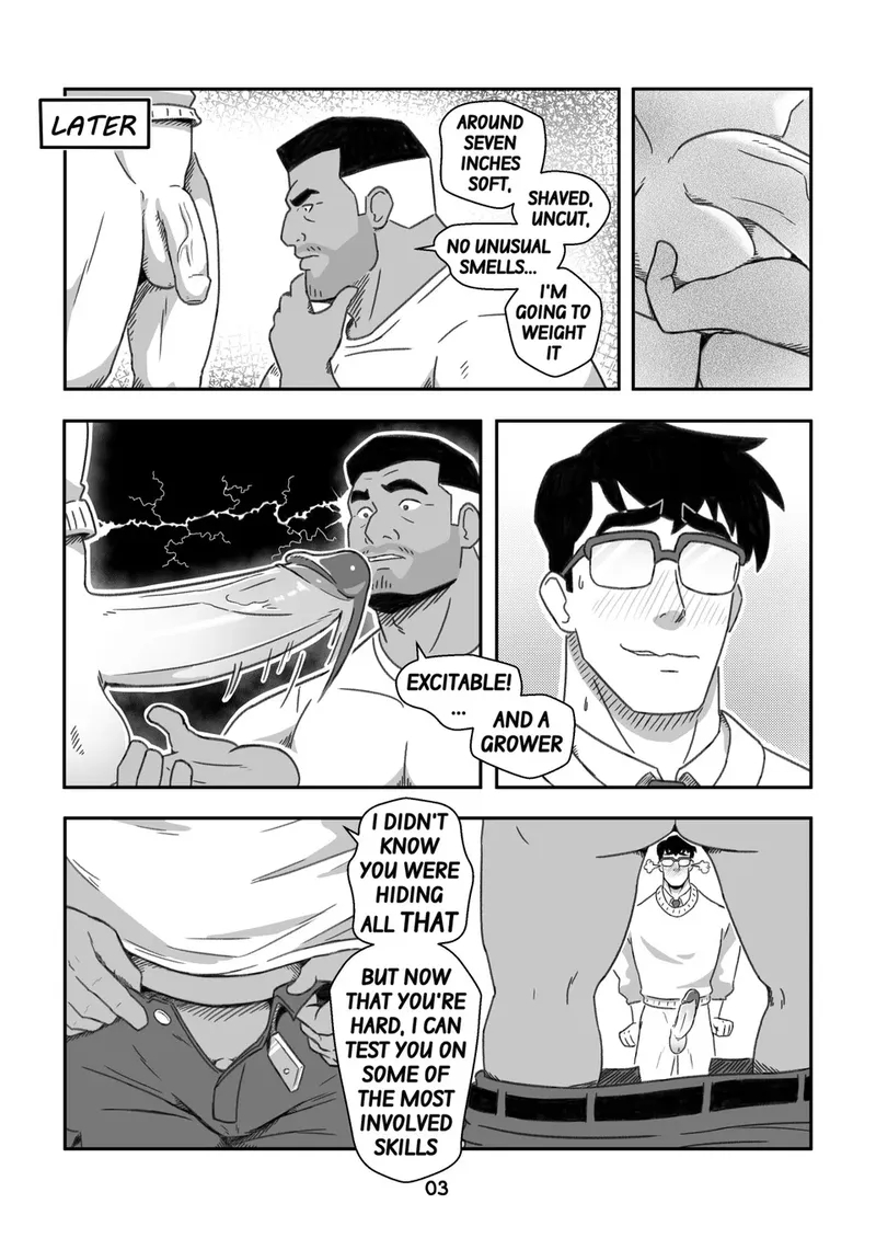 Clark Kent X Sam Lane bbc gay comic3