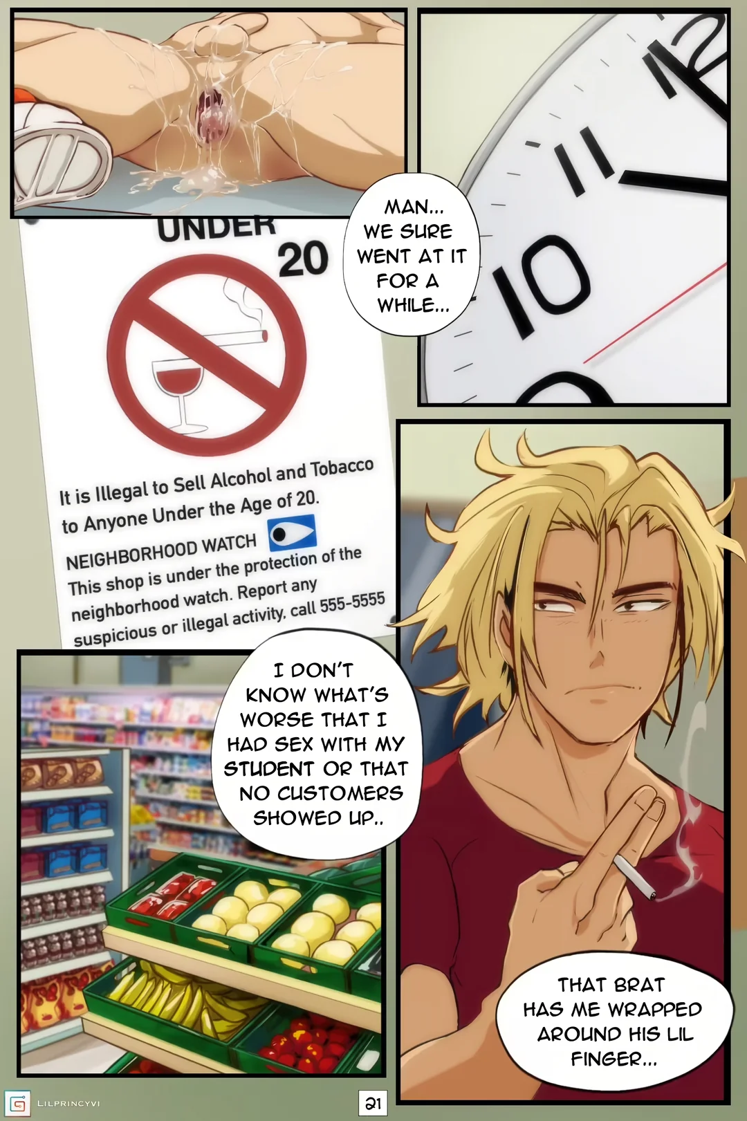 Coach Protein Part 2 Gay Porn comic12