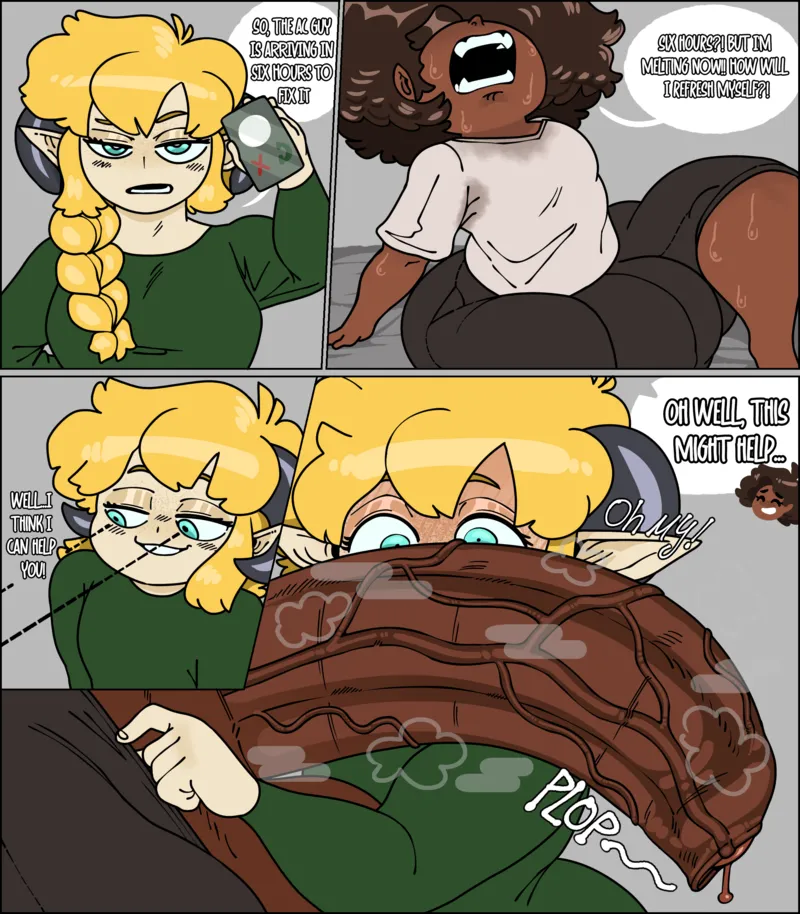 Dio X Val – bbc gay comic
