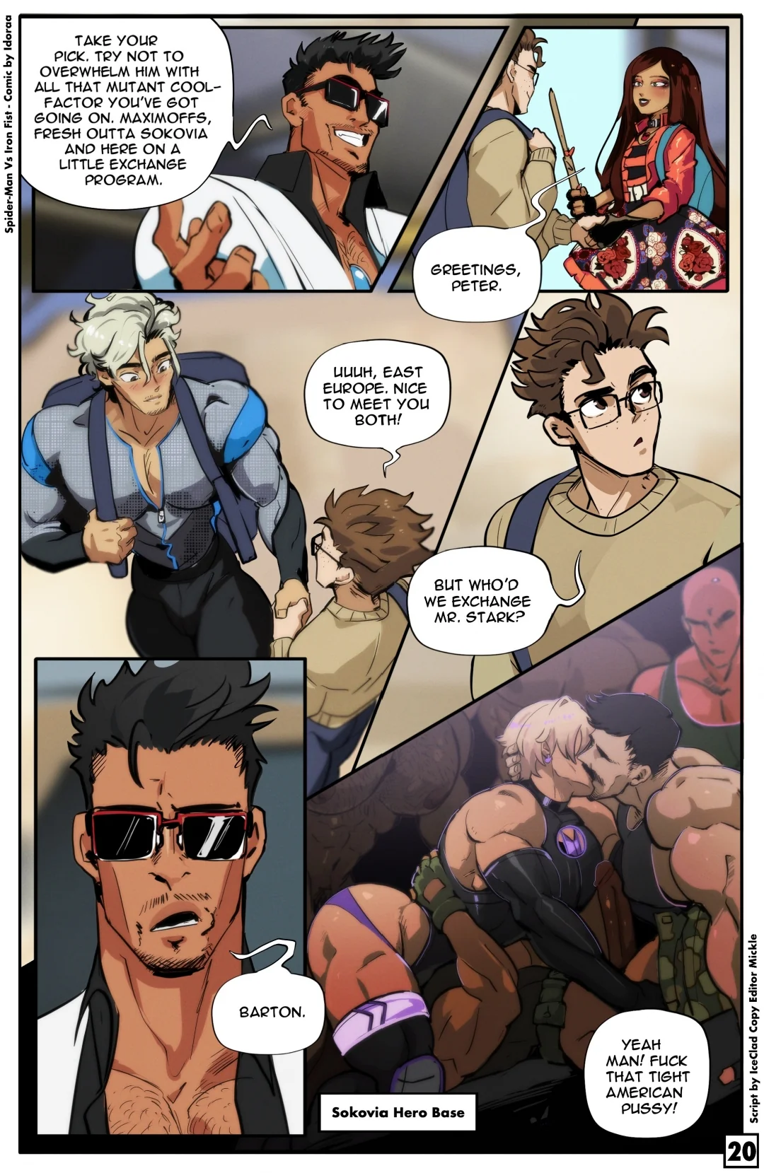 Idoraa Here Comes Spider Man vs Iron Fist10