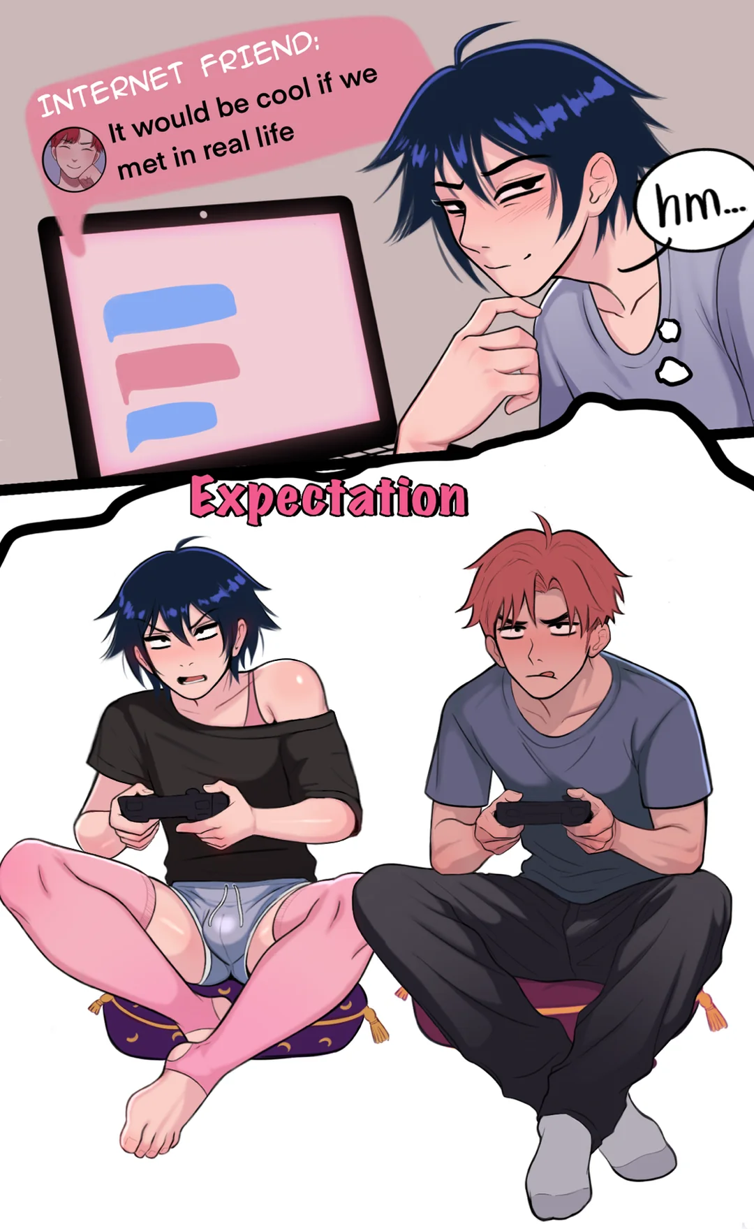 Internet friends – 2/? [by Yaplov]