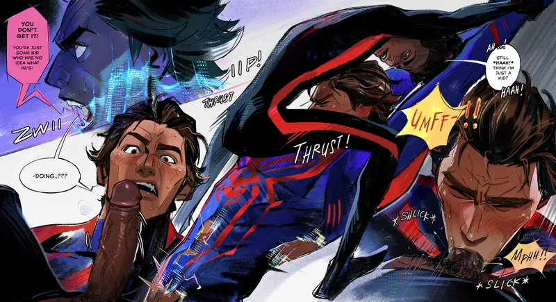 Miles X Migue bbc gay porn comic2