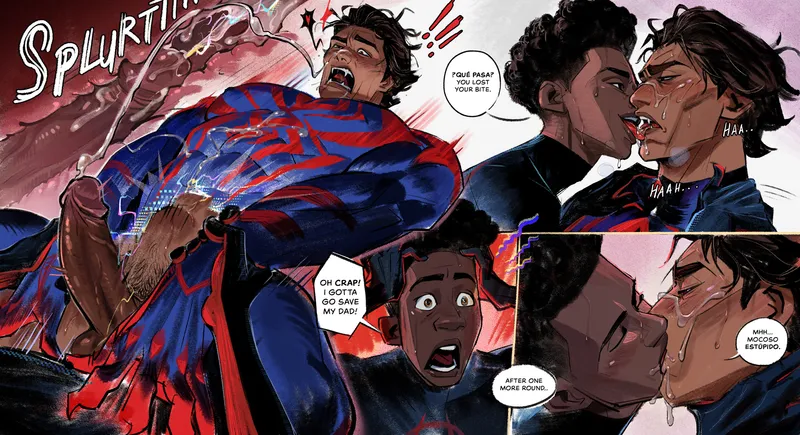Miles X Migue bbc gay porn comic4