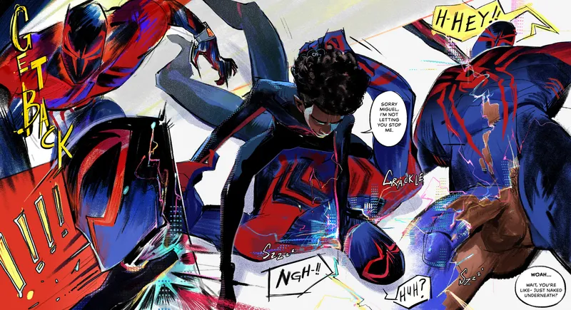 Miles X Miguel | bbc gay comic
