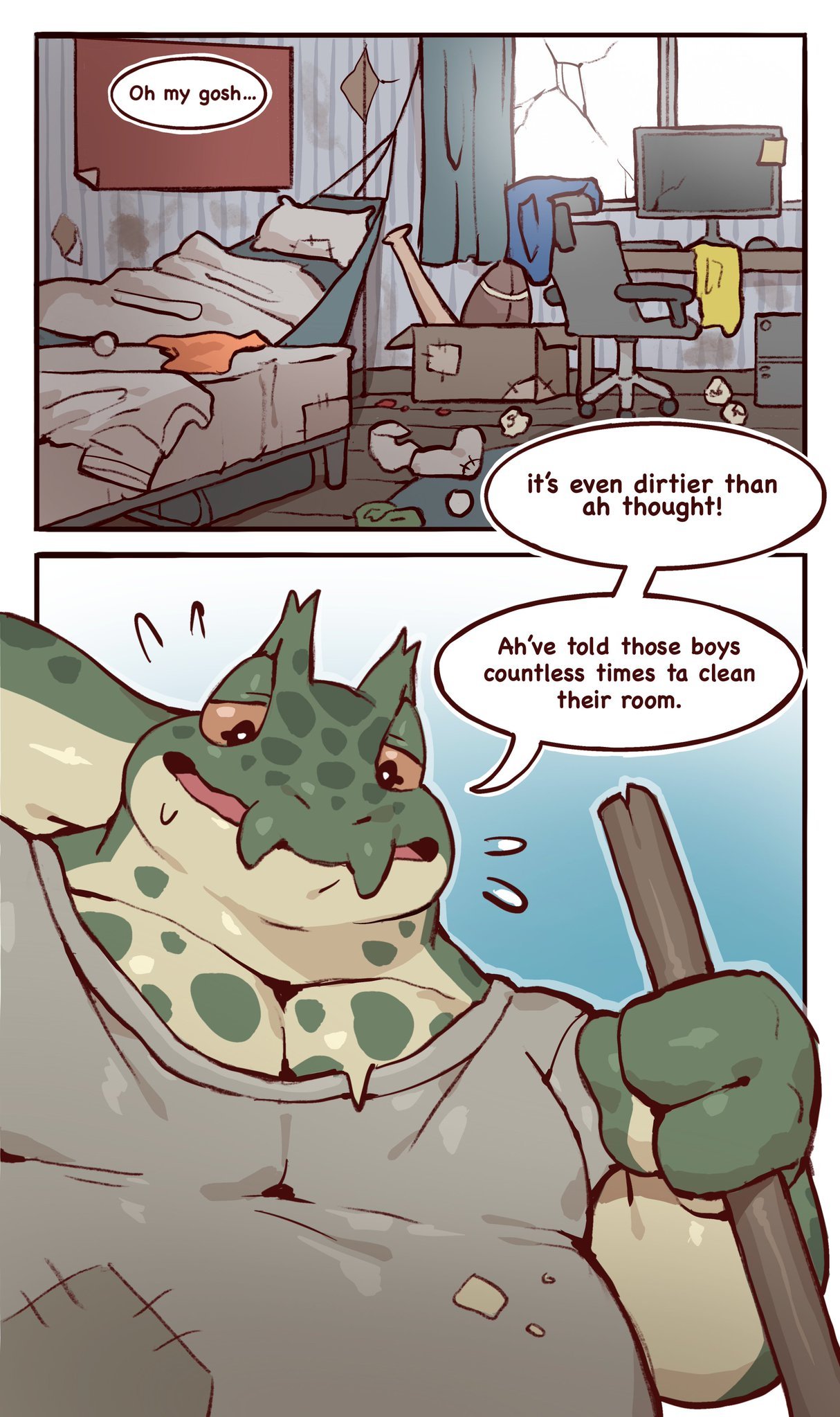 My frog family ocs Anal SexFurry Porn Comic