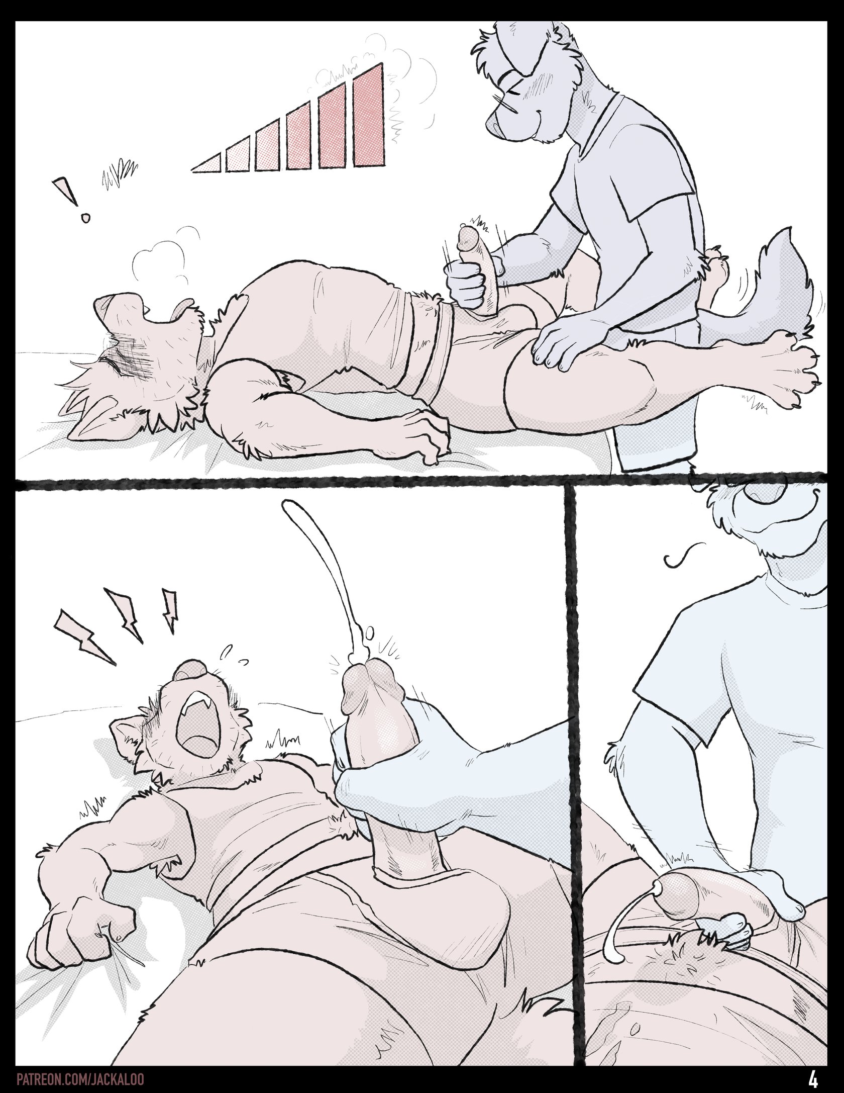 Rubdown Jackaloo Furry Porn Comic4
