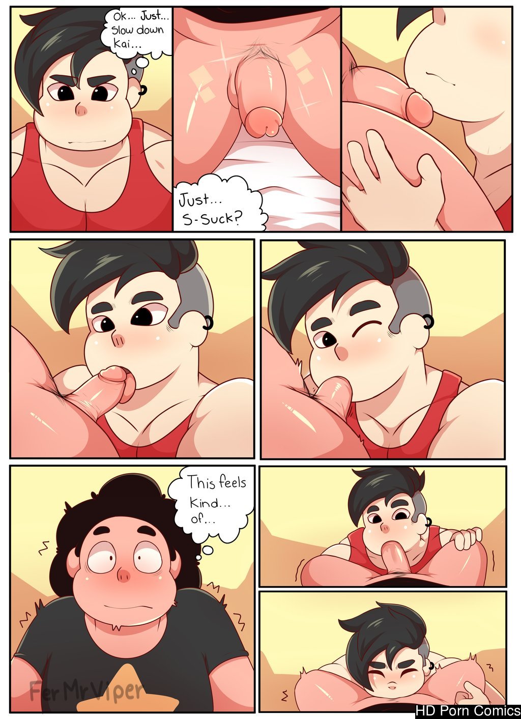 Stevenhunkuniverse gay porn comic11