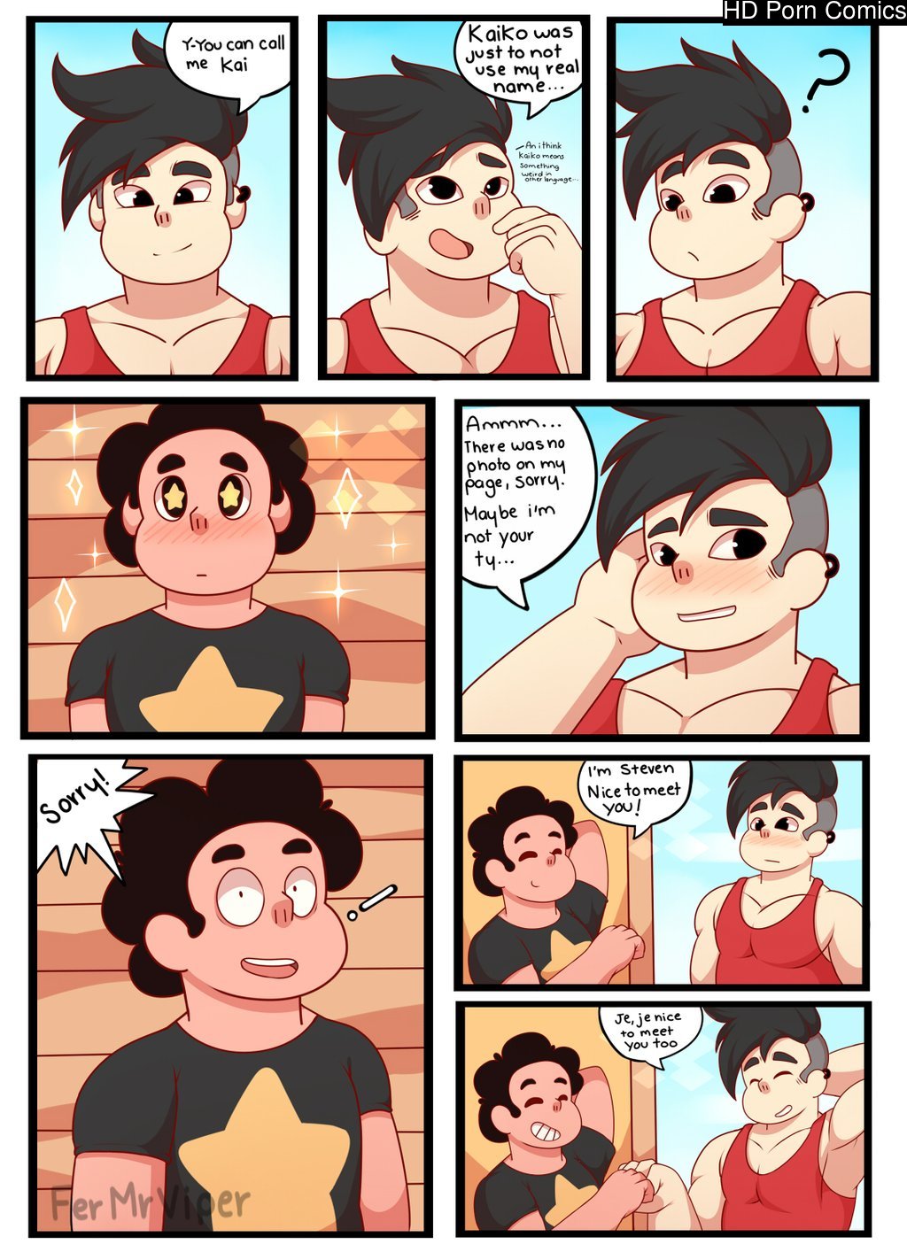 Stevenhunkuniverse gay porn comic5