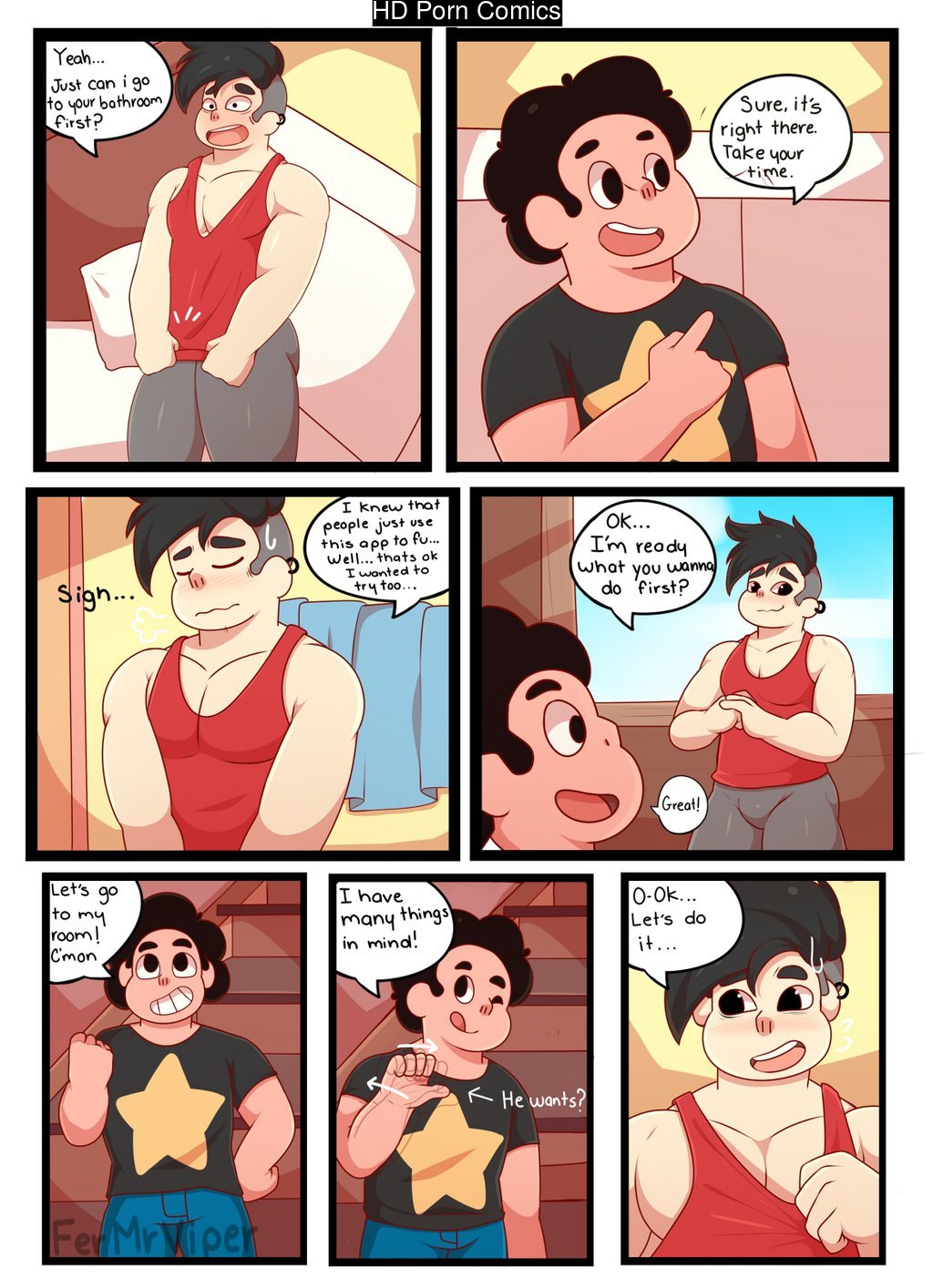 Stevenhunkuniverse gay porn comic7