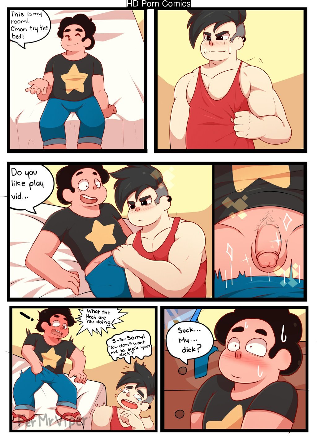 Stevenhunkuniverse gay porn comic8