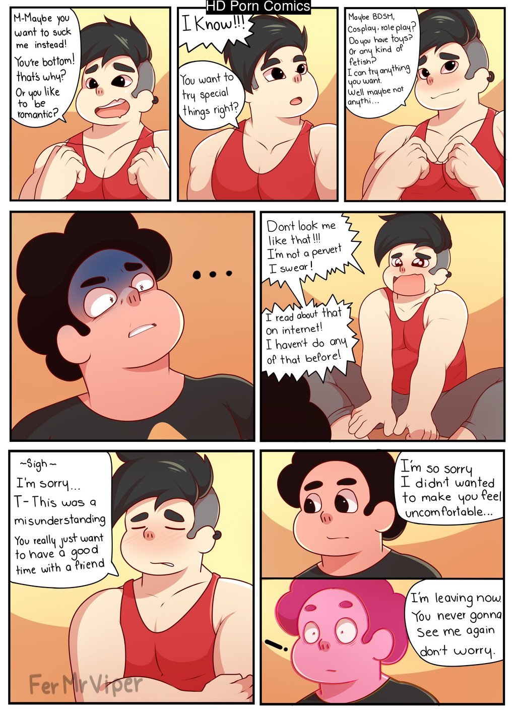 Stevenhunkuniverse gay porn comic9