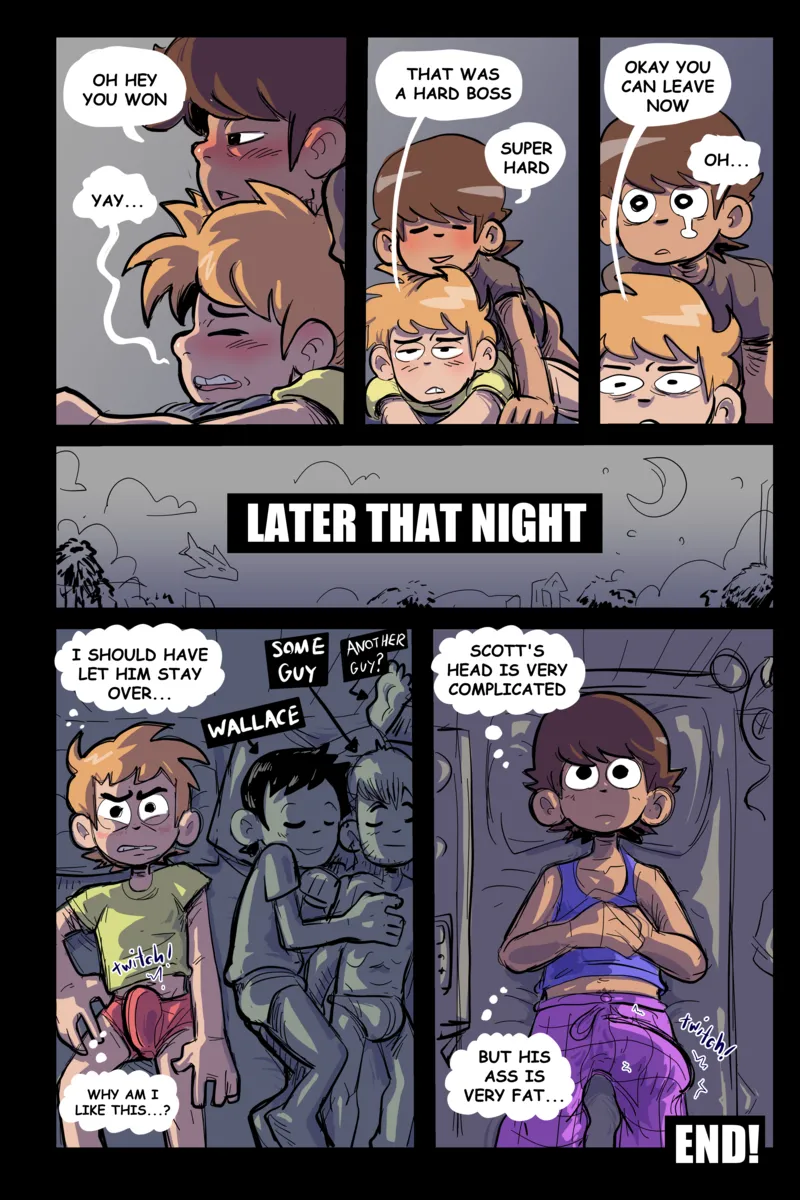 Scott Pilgrim x Big Neil – Gaiden Player Two comic gay porn9