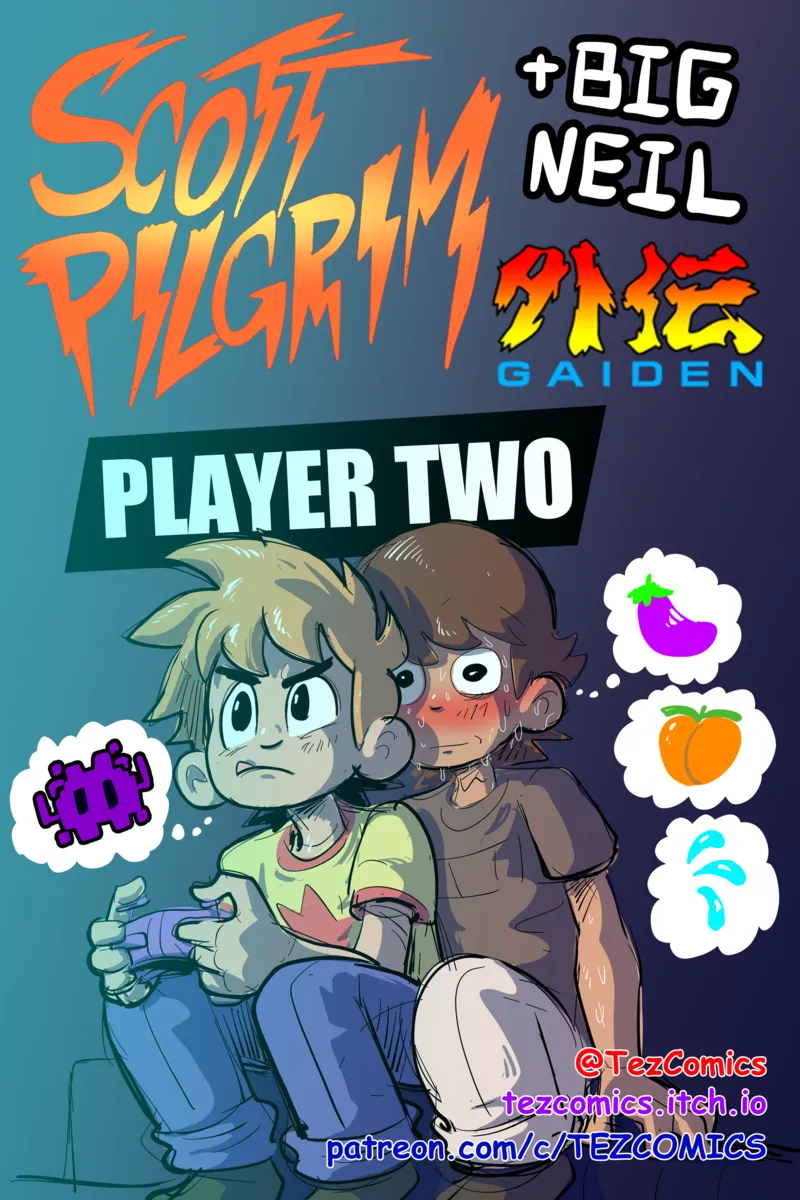 Scott Pilgrim x Big Neil – Gaiden Player Two comic porn