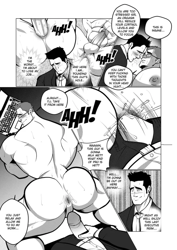 Trevors New Ass istant 1 Bukkake comic porn3