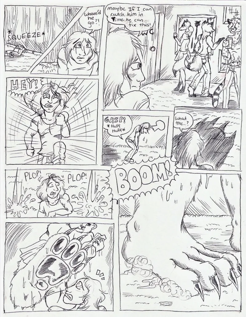 Unfortunate Shrinkage Vore comic porn2