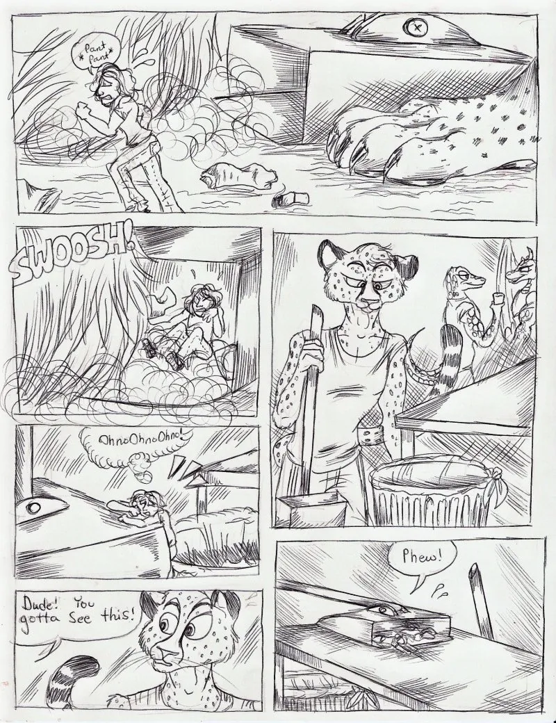 Unfortunate Shrinkage Vore comic porn4