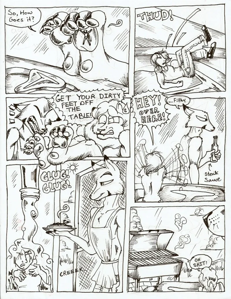 Unfortunate Shrinkage Vore comic porn8