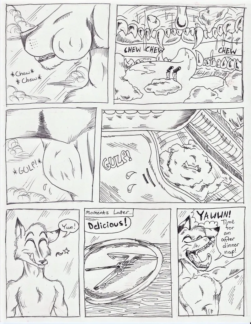 Unfortunate Shrinkage Vore comic porn9