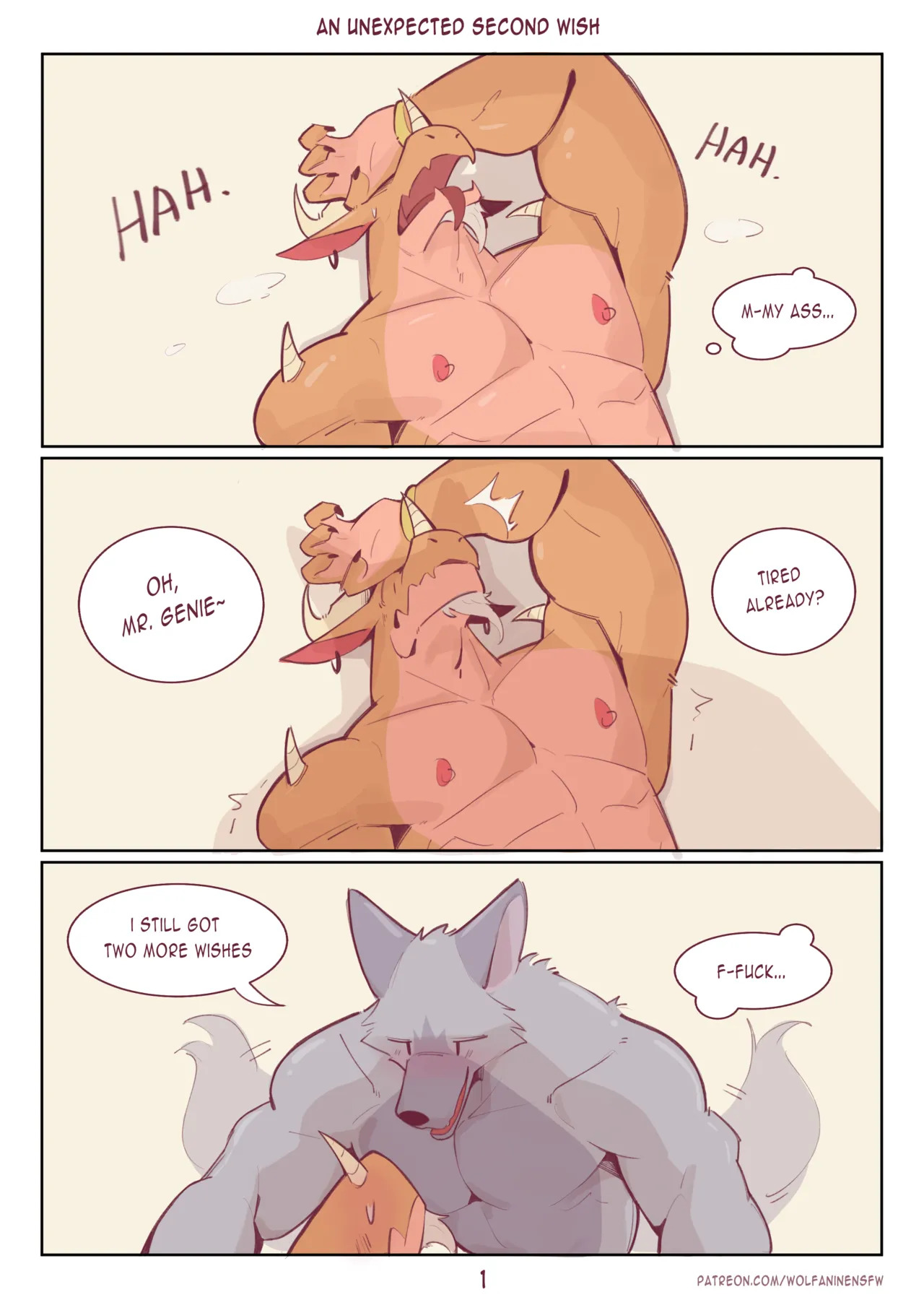 Wolfanine Unexpected Wishes OC4